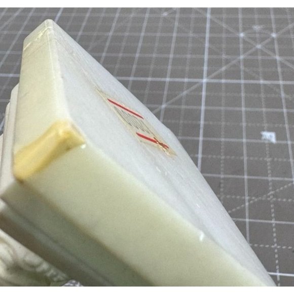 Carved Miniature Stone Moses Statue on Marble Base READ - Picture 7 of 10